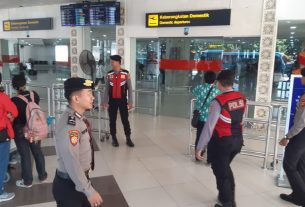 Polres Bandara Ngurah Rai Gelar KRYD di Area Domestik Bandara
